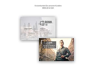 Visitenkarten Fa. BISS.ID